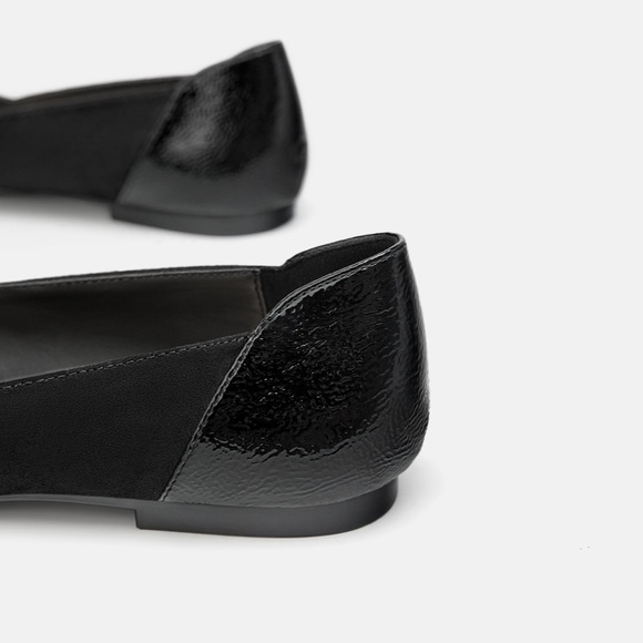 Zara Shoes Nwt Zara Ballet Flats With Bow Poshmark